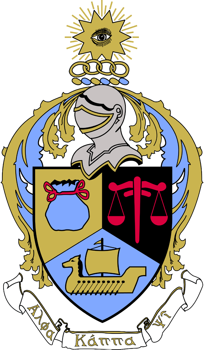 Alpha Kappa Psi Psi Kappa Chapter Crest